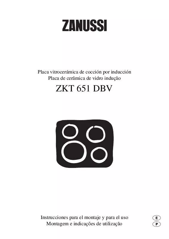 Mode d'emploi ZANUSSI ZKT651DBV 45F