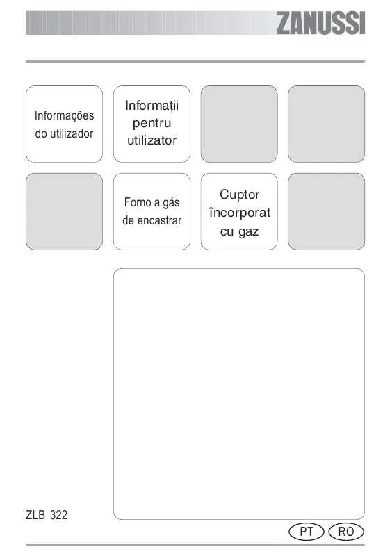 Mode d'emploi ZANUSSI ZLB322X