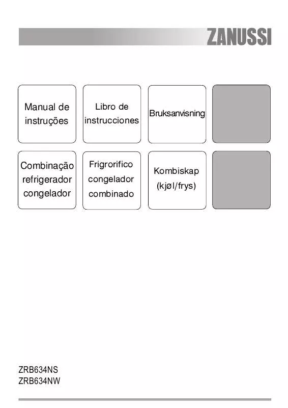 Mode d'emploi ZANUSSI ZRB634NW
